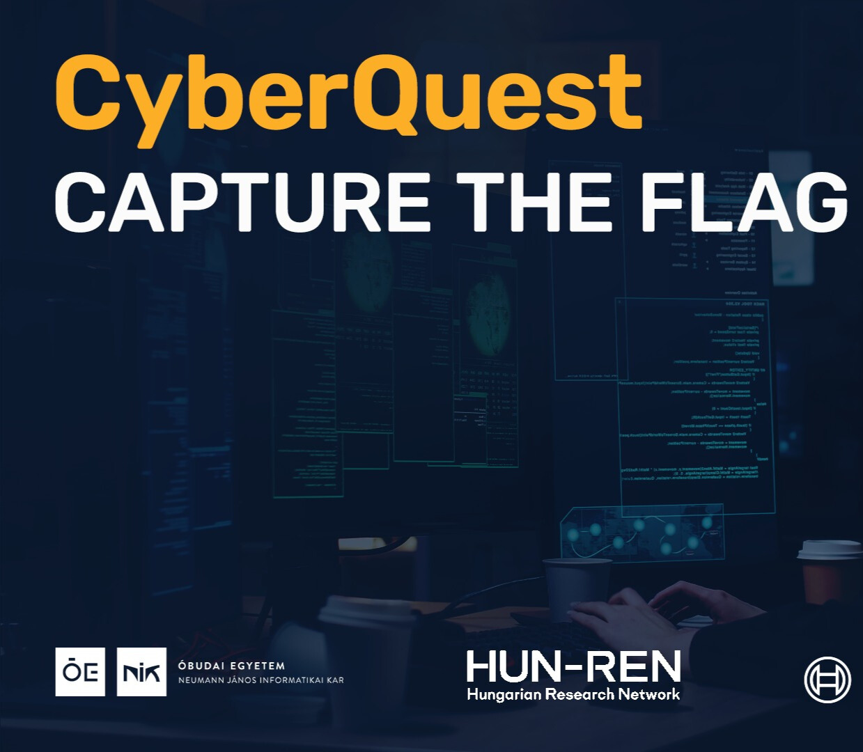 cyberquest capture the flag poster