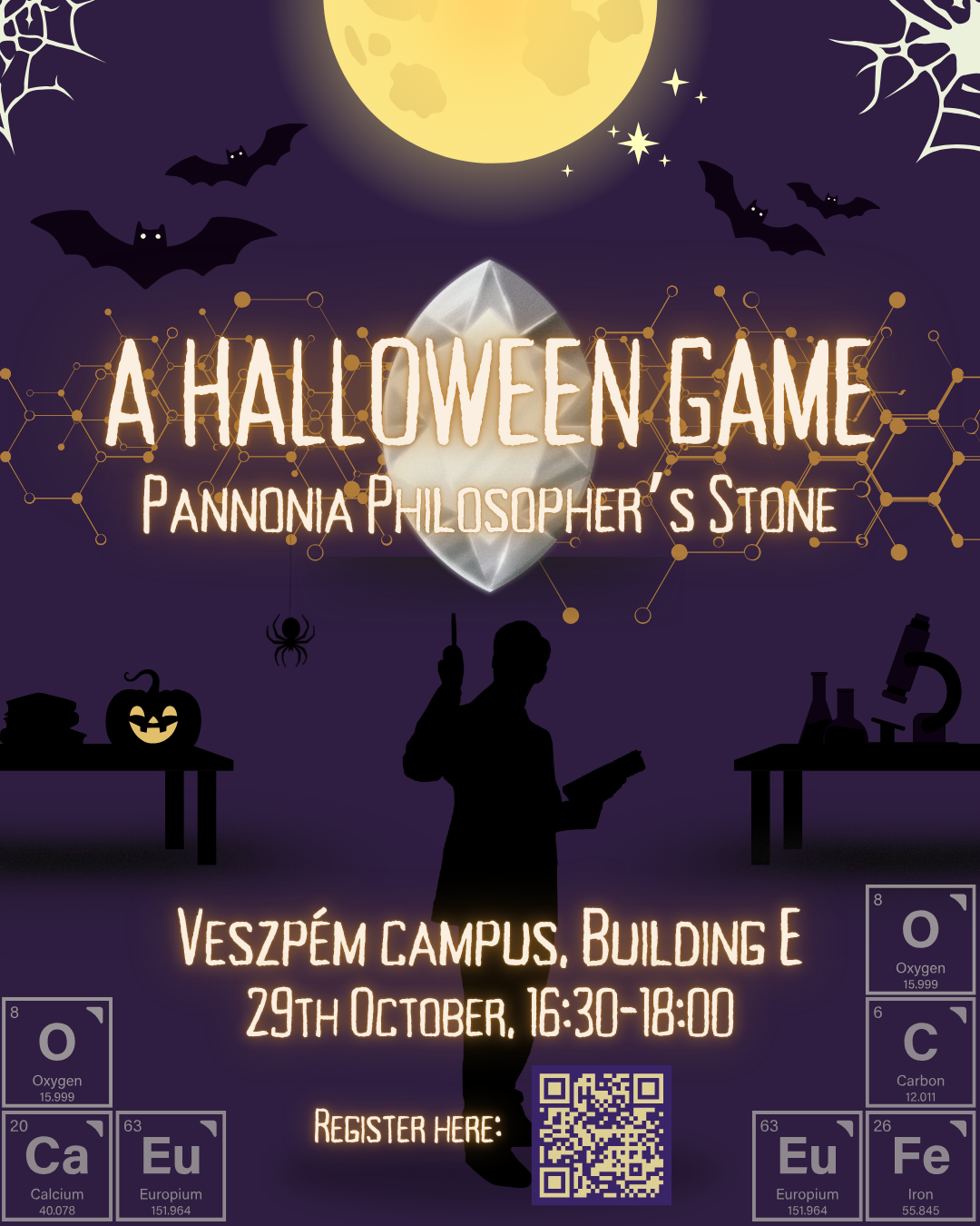 halloween game poster