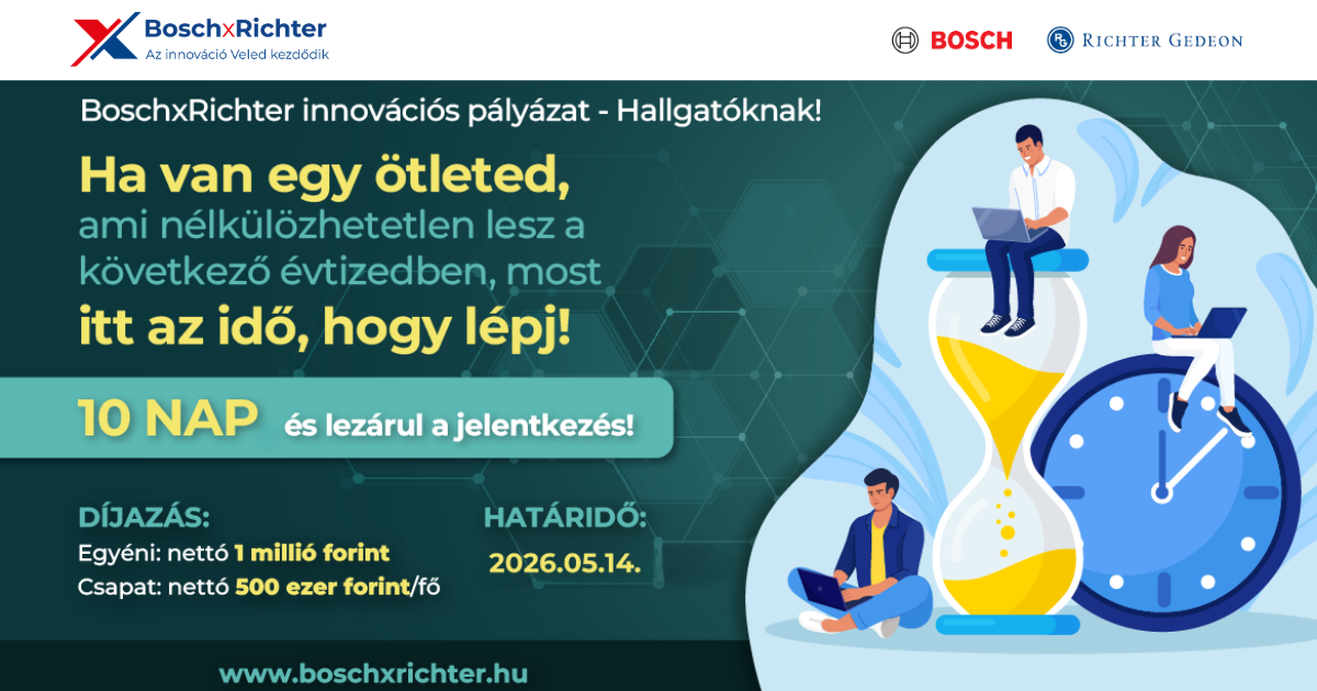  BoschxRichter Ipari Innovációs Díj